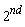 2^nd