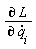 %diff(L, diff(q[i](t), t))