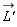`#mover(mi("L'"),mo("&rarr;"))`
