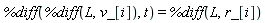 %diff(%diff(L, v_[i]), t) = %diff(L, r_[i])