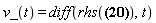 v_(t) = diff(rhs(r_(t) = x(t)*_i+y(t)*_j+z(t)*_k), t)