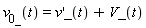 v__0_(t) = (diff(v(x), x))*_(t)+V_(t)