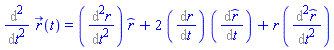 %diff(%diff(r_(t), t), t) = %diff(%diff(r(t), t), t)*_r(t)+2*%diff(r(t), t)*%diff(_r(t), t)+r(t)*%diff(%diff(_r(t), t), t)