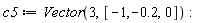 c5 := Vector(3, [-1, -.2, 0]):