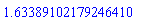1.63389102179246410