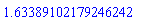1.63389102179246242