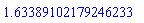 1.63389102179246233