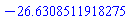 HFloat(-26.63085119182752)
