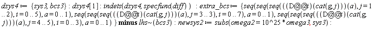dsys4 := {bcs3, sys3}: