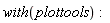 with(plottools)
