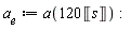 a__e := a(120*Unit('s'))