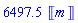 6497.5*Units:-Unit(m)