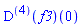 ((D@@4)(f3))(0)