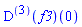 ((D@@3)(f3))(0)