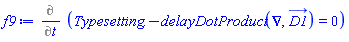 Diff(%Divergence(D1_) = 0, t)