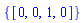 {[0, 0, 1, 0]}
