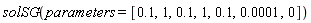 solSG(parameters = [.1, 1, .1, 1, .1, 0.1e-3, 0])