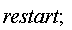 restart