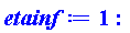 etainf := 1