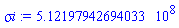 HFloat(5.1219794269403315e8)