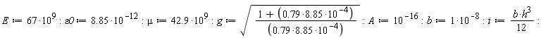 E := 67*10^9: