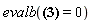 evalb(1024*2^n-2^(n+10) = 0)