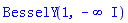 BesselY(1, -infinity*I)