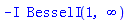 -I*BesselI(1, infinity)