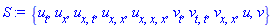 {u[t], u[x], u[x, t], u[x, x], u[x, x, x], v[t], v[t, t], v[x, x], u, v}