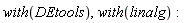with(DEtools), with(linalg)
