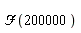`&Fscr;`(200000)