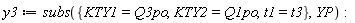 y3 := subs({KTY1 = Q3po, KTY2 = Q1po, t1 = t3}, YP)