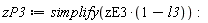 zP3 := simplify(zE3*(1-l3))