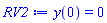 y(0) = 0