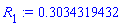 R[1] := .3034319432