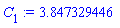 C[1] := 3.847329446