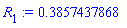 R[1] := .3857437868