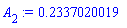 A[2] := .2337020019