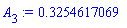 A[3] := .3254617069