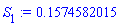 S[1] := .1574582015