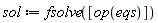 sol := fsolve([op(eqs)])