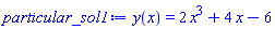 y(x) = 2*x^3+4*x-6