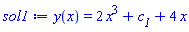 y(x) = 2*x^3+c__1+4*x