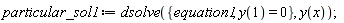 particular_sol1 := dsolve({equation1, y(1) = 0}, y(x))