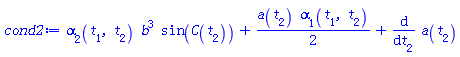 alpha[2](t[1], t[2])*b^3*sin(C(t[2]))+(1/2)*a(t[2])*alpha[1](t[1], t[2])+diff(a(t[2]), t[2])
