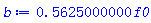 .5625000000*f0
