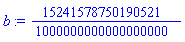 15241578750190521/1000000000000000000