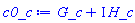 G_c+I*H_c