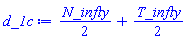 (1/2)*N_infty+(1/2)*T_infty