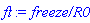 `freeze/R0`
